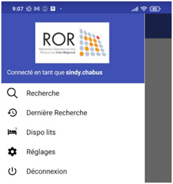 Lancement de l’application mobile ROR