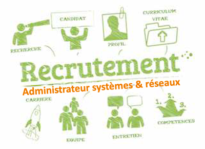 RECRUTEMENT D'UN ADMINISTRATEUR SYSTEMES & RESEAUX